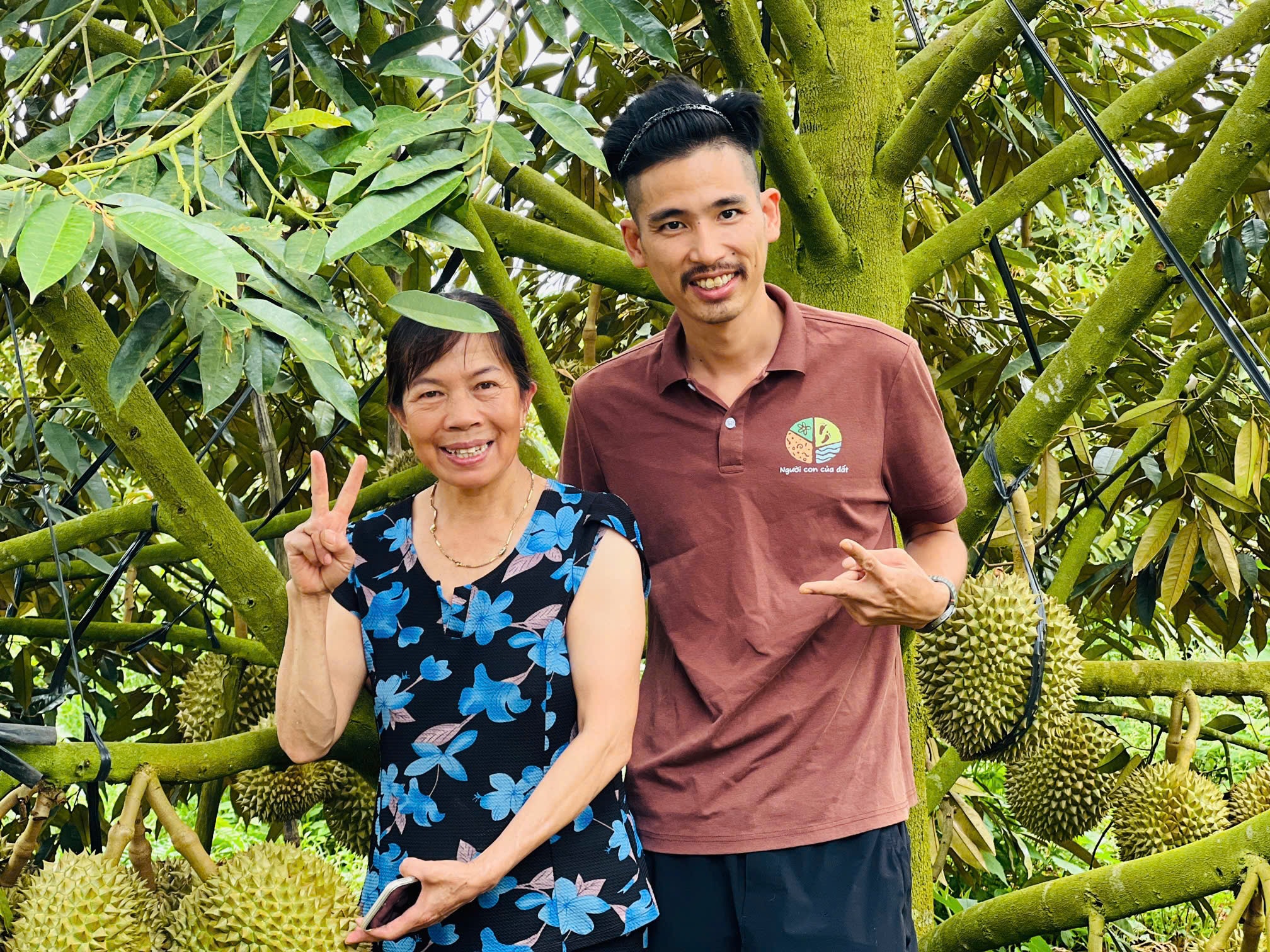 Vườn sầu riêng Chị Tiến Đăk Lăk