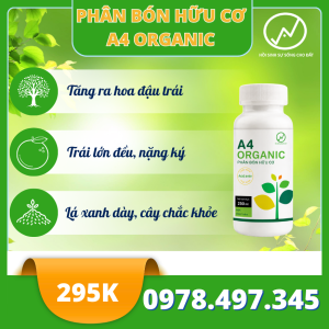 Phân bón hữu cơ A4 Organic-250ml